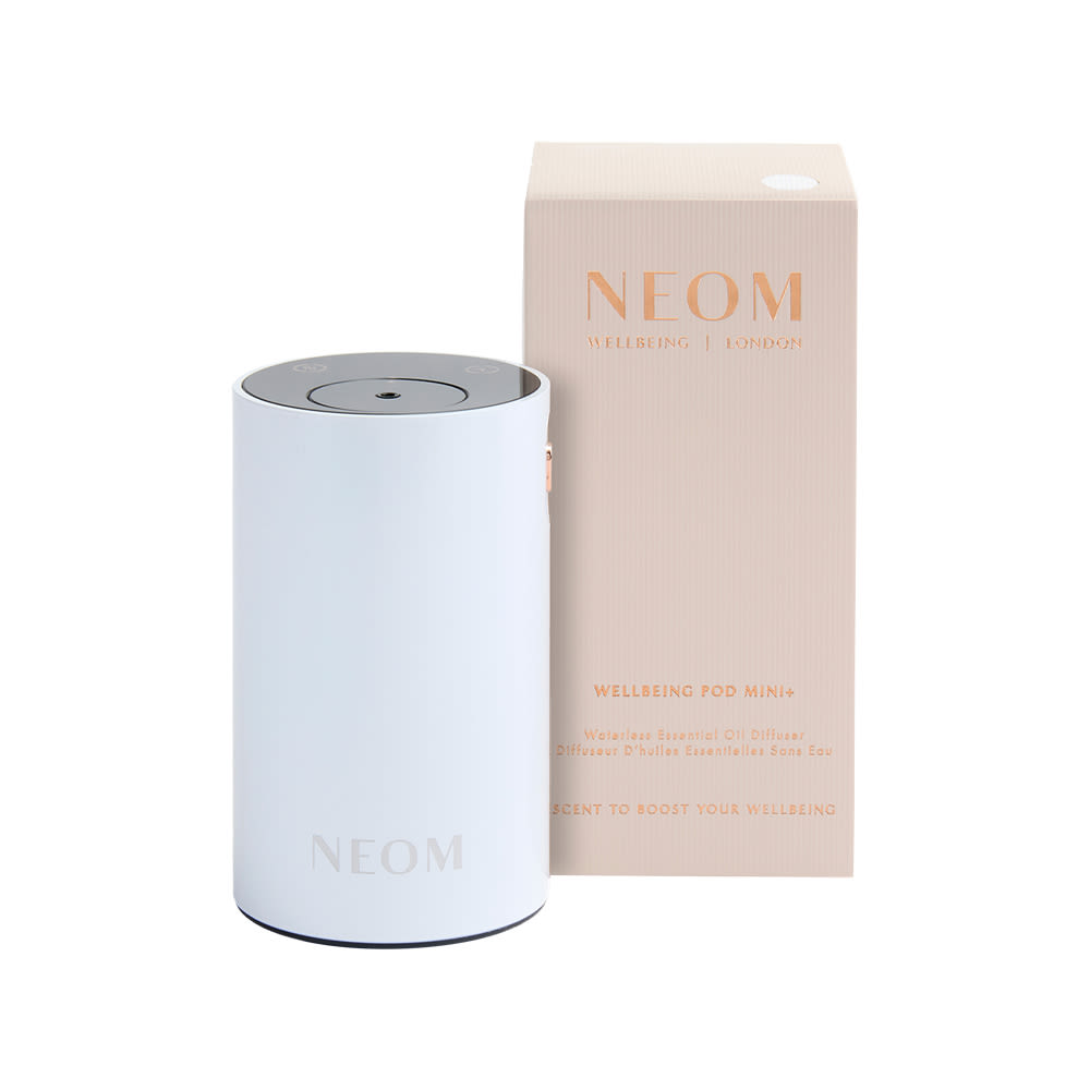 NEOM Wellbeing Pod Mini+ Waterless Essential Oil Diffuser White