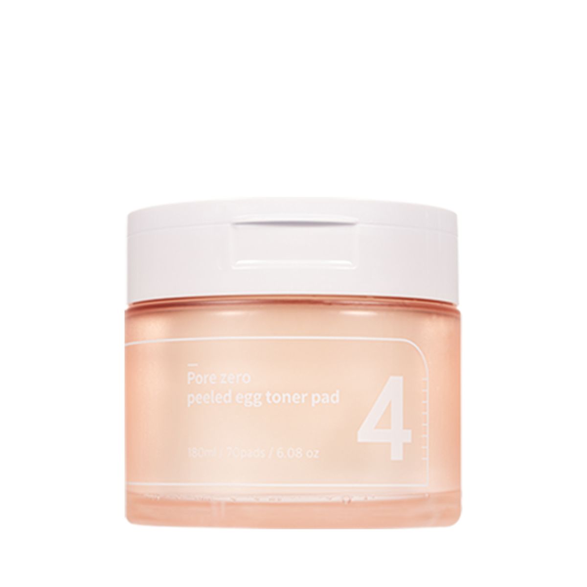 NUMBUZIN No. 4 Pore Zero Peeled Egg Toner Pad (70 Pads)