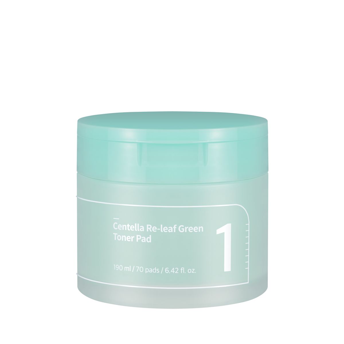 Numbuzin No.1 Centella Re-Leaf Green Toner Pad 190ml