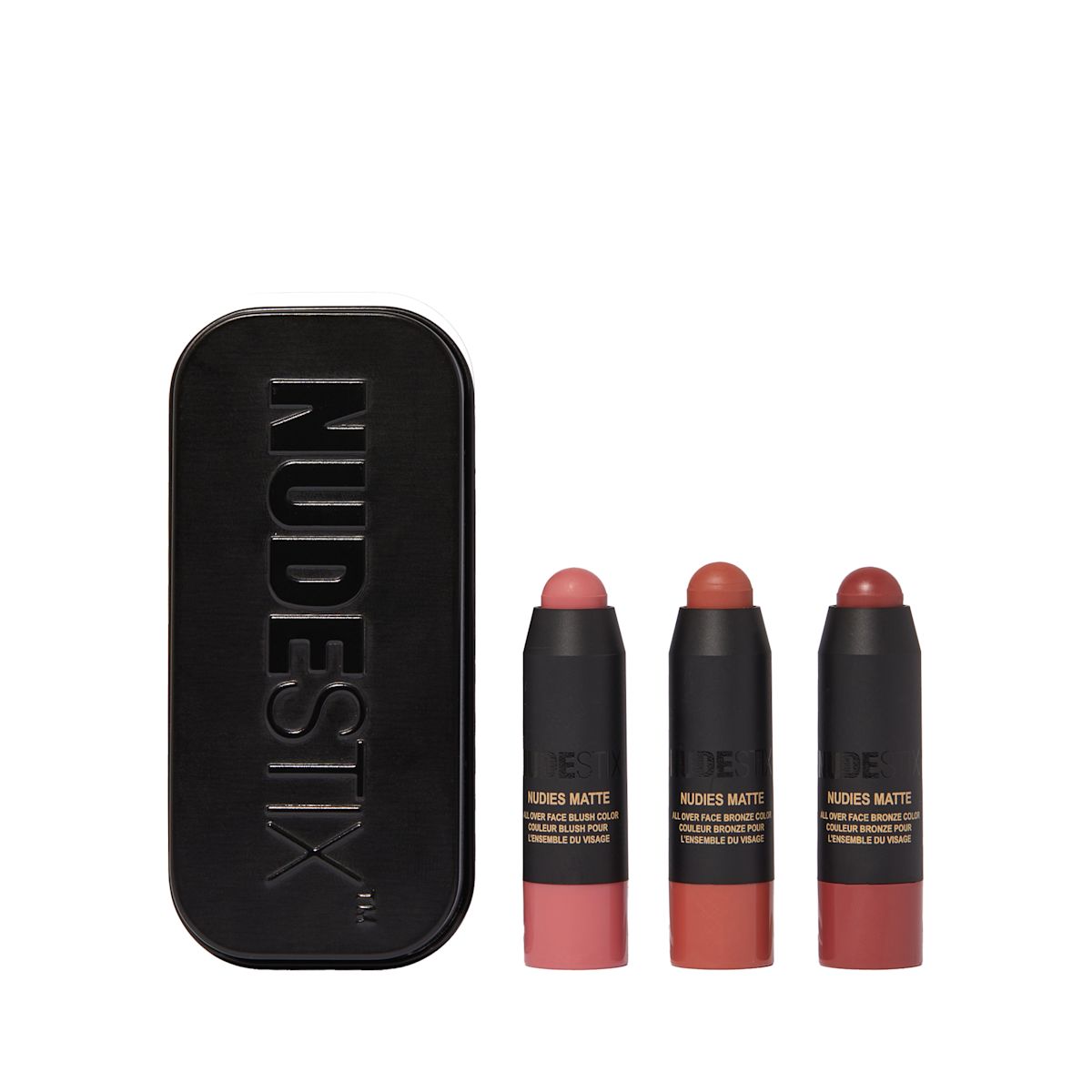NUDESTIX Sunkissed Blush & Bronze 3 pc Mini Nude Kit Sunkissed, Sunkissed Cool, Sunkissed Pink