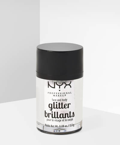 NYX Professional Makeup Face & Body Glitter, Ice - 0.08 oz bottle