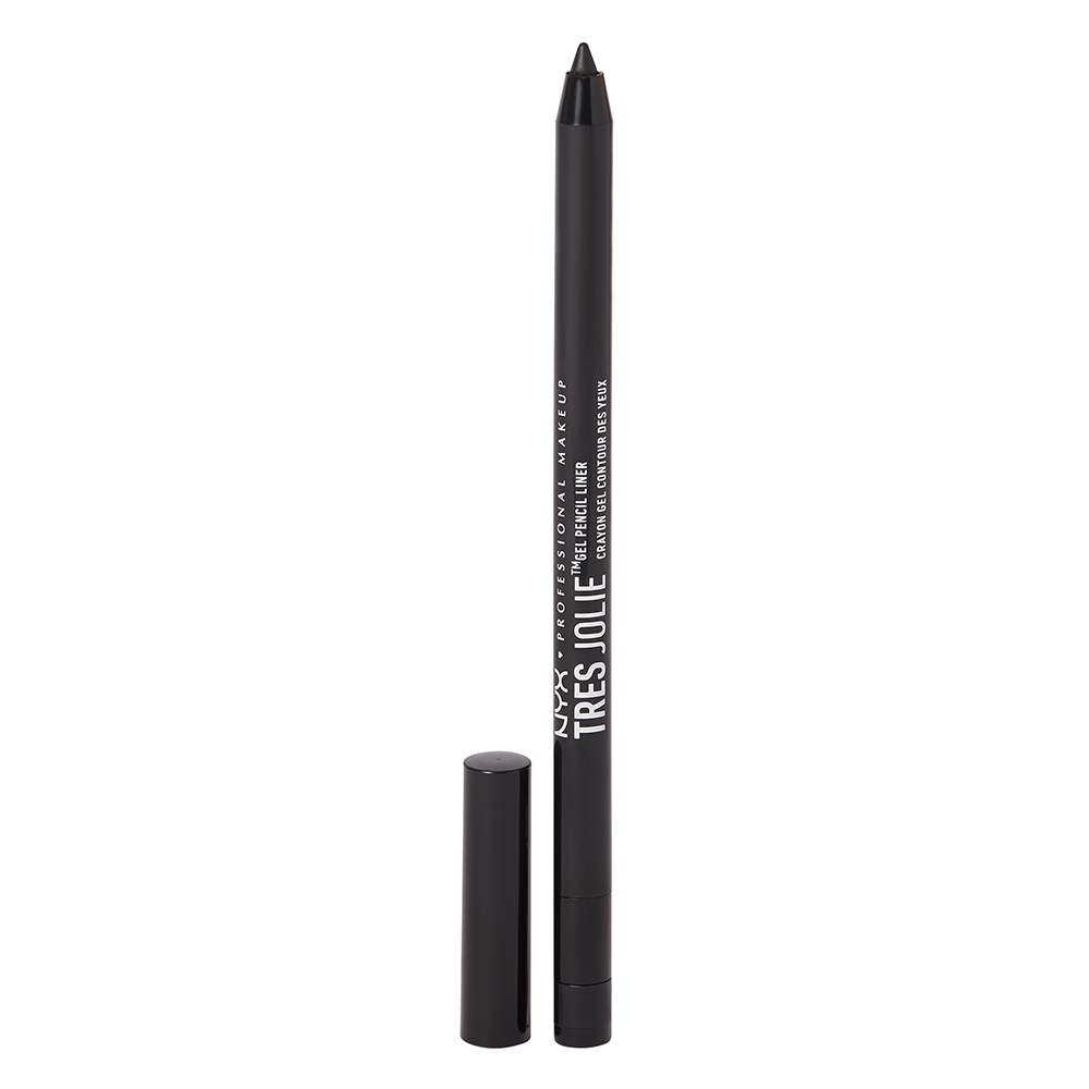 NYX Professional Makeup Tres Jolie Gel Pencil Liner (Various Shades) – Pitch Black