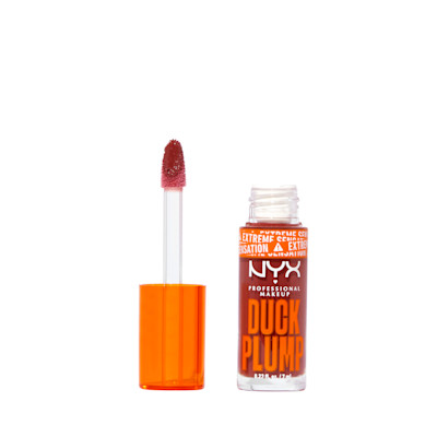 NYX Professional Makeup Women's Duck Plump Lip Plumping Gloss in Brick Of Time | Size: 7ml