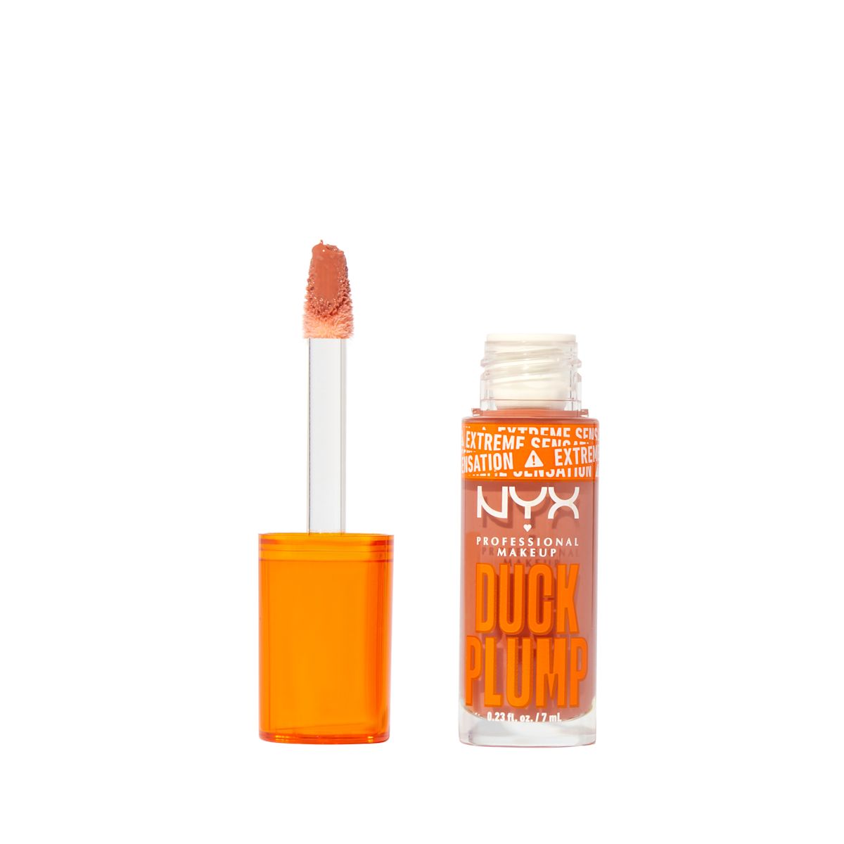 NYX Professional Makeup Duck Plump Lip Plumping Gloss in Apri.Caught