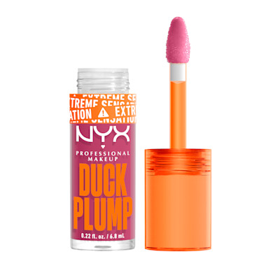 NYX Professional Makeup Women's Duck Plump Lip Plumping Gloss in Pick Me Pink | Size: 7ml