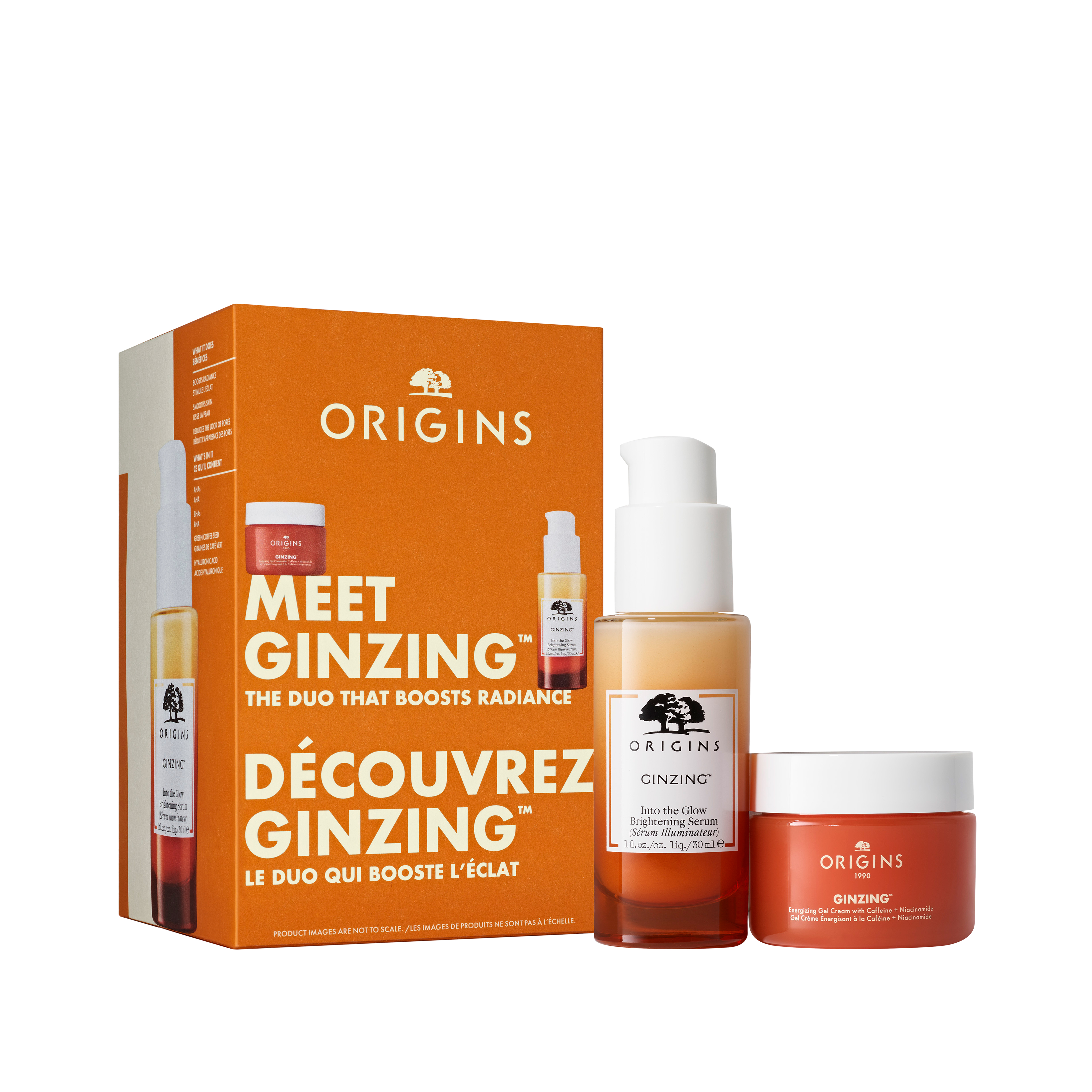 MEET GINZING™ The Duo That Boosts Radiance