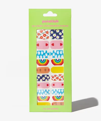 Paintlab - Nail Wrap Rainbow Cloud
