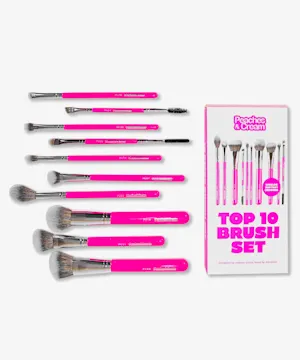 peachesandcream The Top 10 Makeup Brush Set