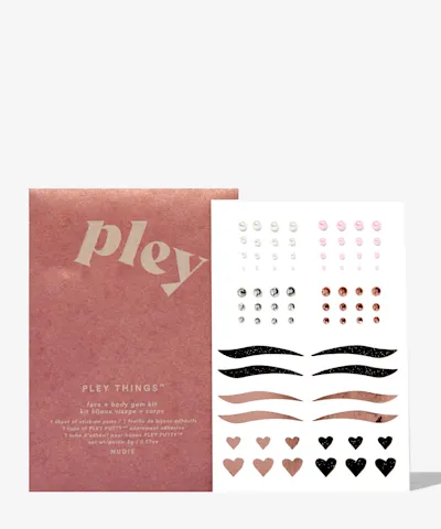 Pley Beauty - Pley Things Reusable Face + Body Gems Nudie