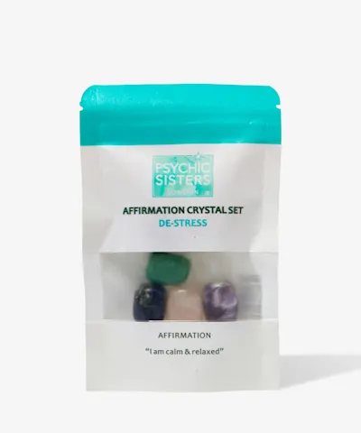 Psychic Sisters - De-Stress Crystal Set Bags