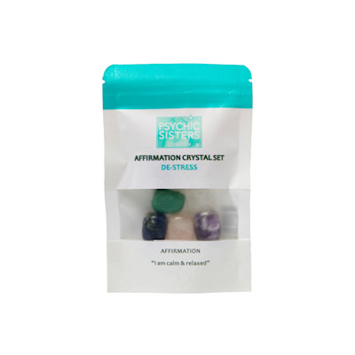 Psychic Sisters De-Stress Crystal Set Bags