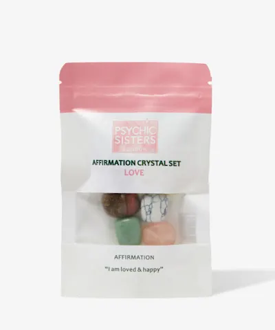 Psychic Sisters - Love Crystal Set Bags