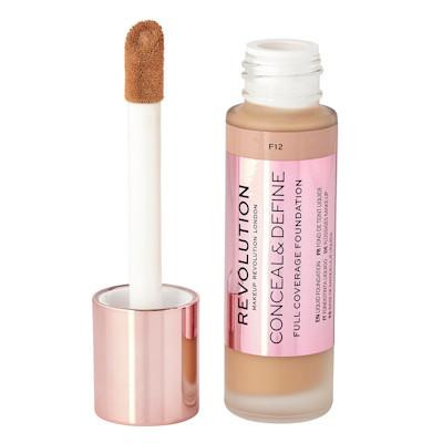 Revolution Women's Conceal & Define Foundation in F12