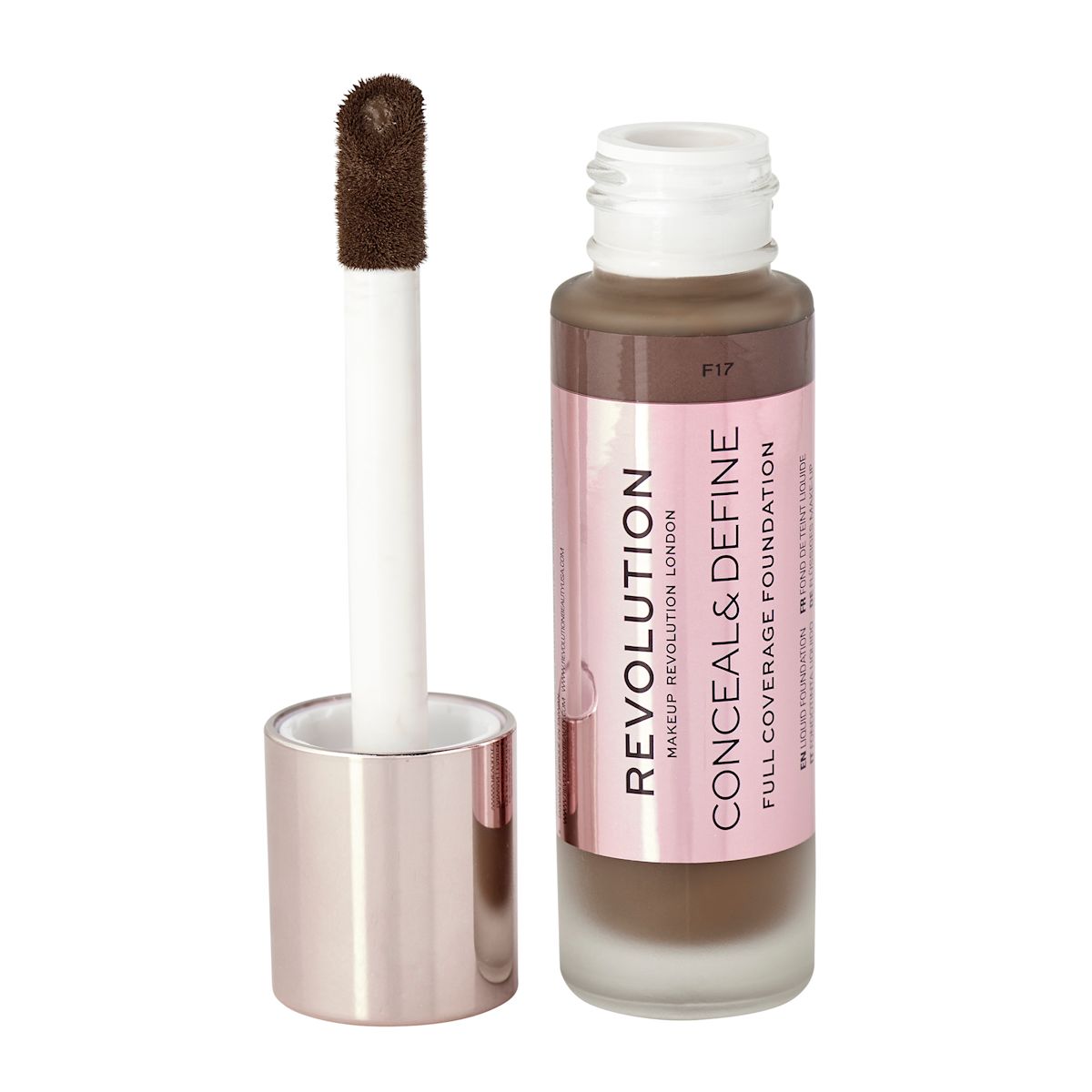 Revolution Conceal & Define Foundation in F17