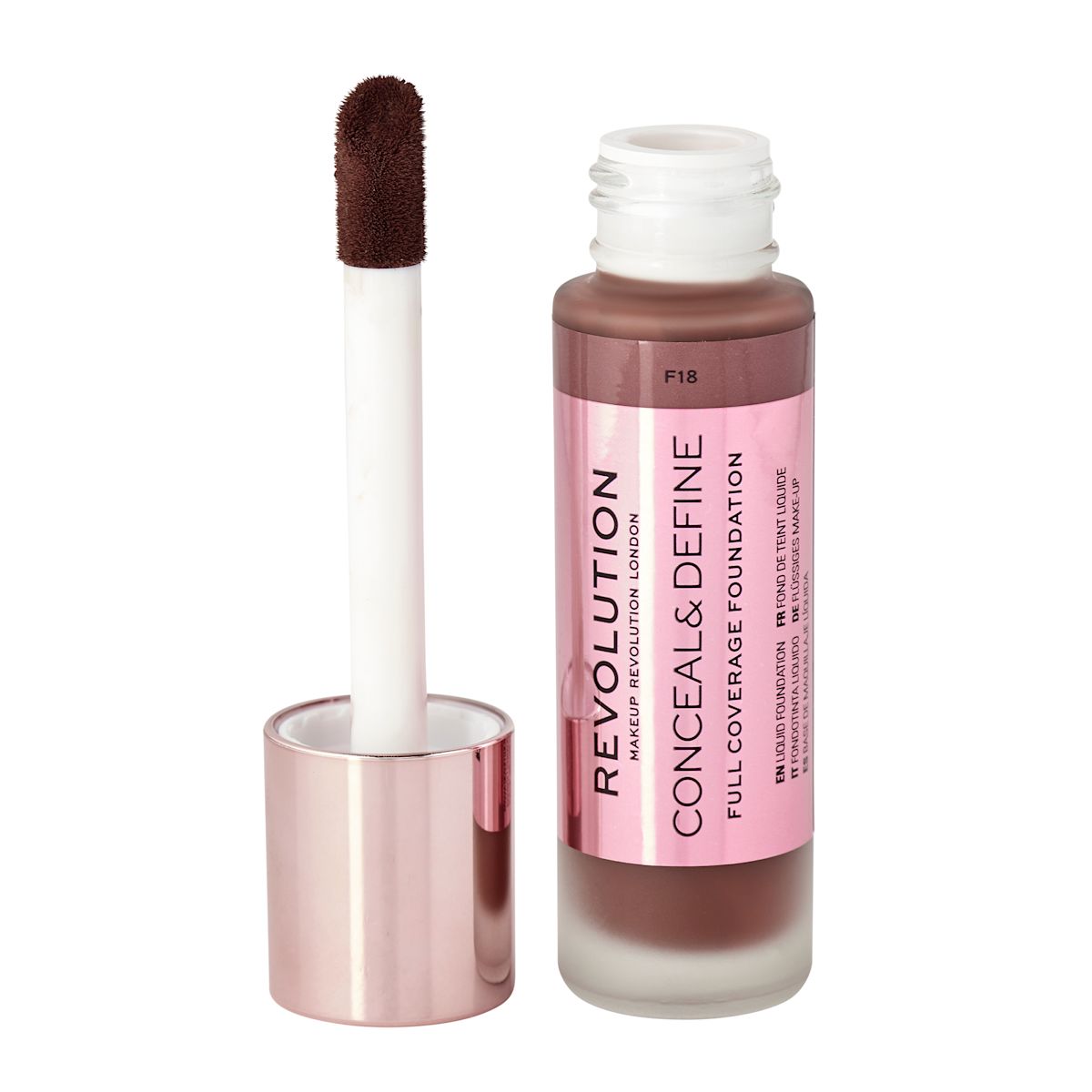 Revolution Conceal & Define Foundation in F18