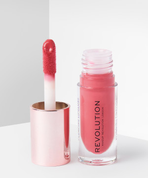 Makeup Revolution Pout Bomb Plumping Gloss - Peachy at BEAUTY BAY