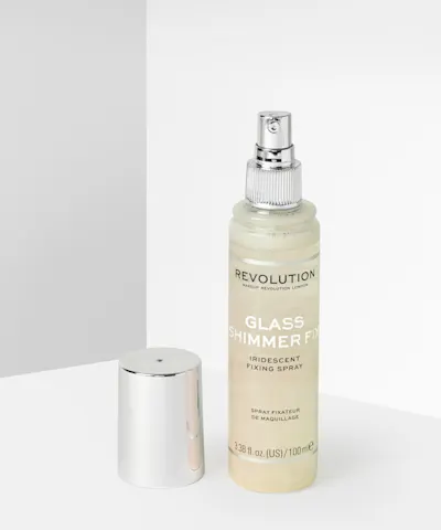 Makeup Revolution - Glass Shimmer Fix Fixing Spray