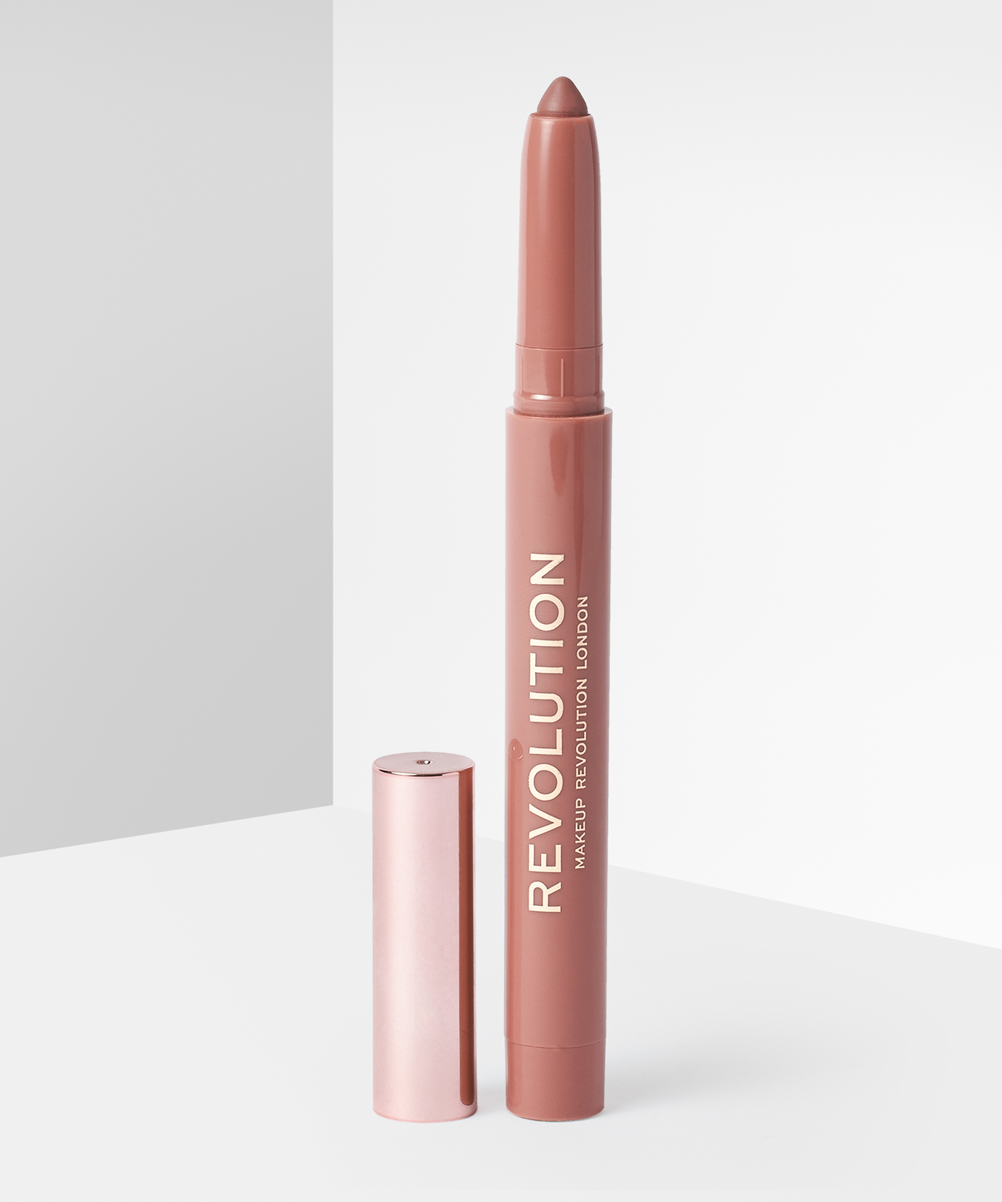 makeup revolution velvet kiss lip crayon fling