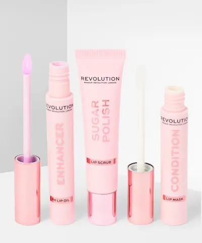 Makeup Revolution - Kiss & Care Lip Set