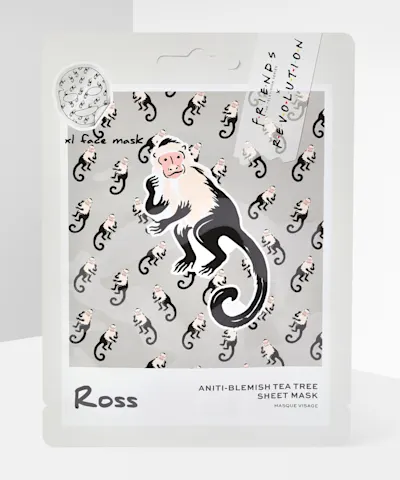 Makeup Revolution - Revolution X Friends Ross Tea Tree Sheet Mask