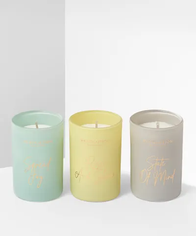 Makeup Revolution - Grounded Mini Candle Gift Set