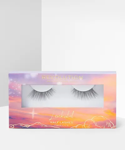 Makeup Revolution - Revolution X Lenkalul Half Lashes