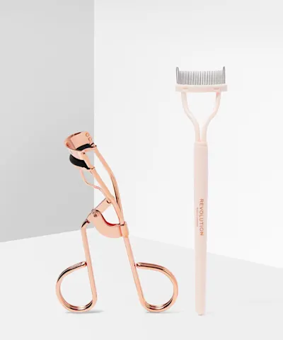 Makeup Revolution - Eye Master Lash Curler & Comb Set