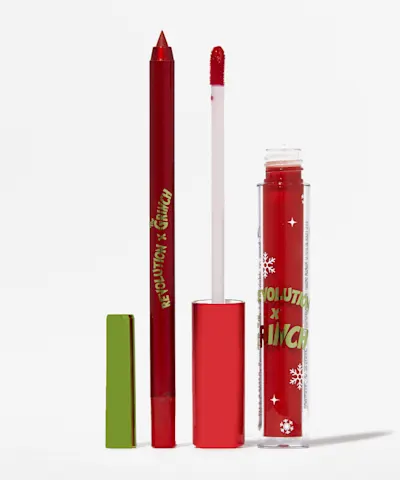 Makeup Revolution - The Grinch X Revolution Little Max Lip Set