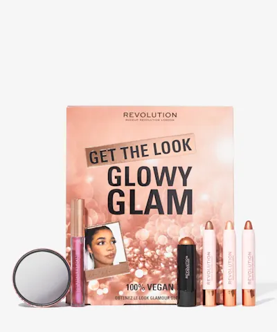 Makeup Revolution - Get The Look: Glowy Glam Set