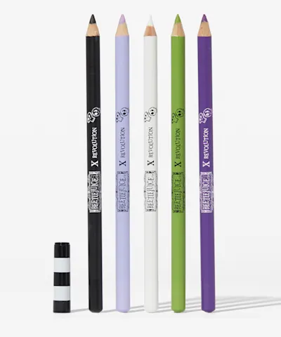 Makeup Revolution - Beetlejuice X Revolution Eyeliner Set