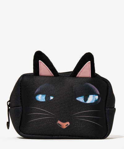Makeup Revolution Coraline X Makeup Revolution The Cat Cosmetic Bag at ...