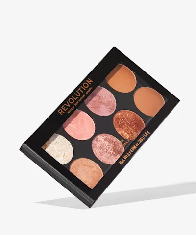 Makeup Revolution - Ultra Blush Palette Golden Sugar