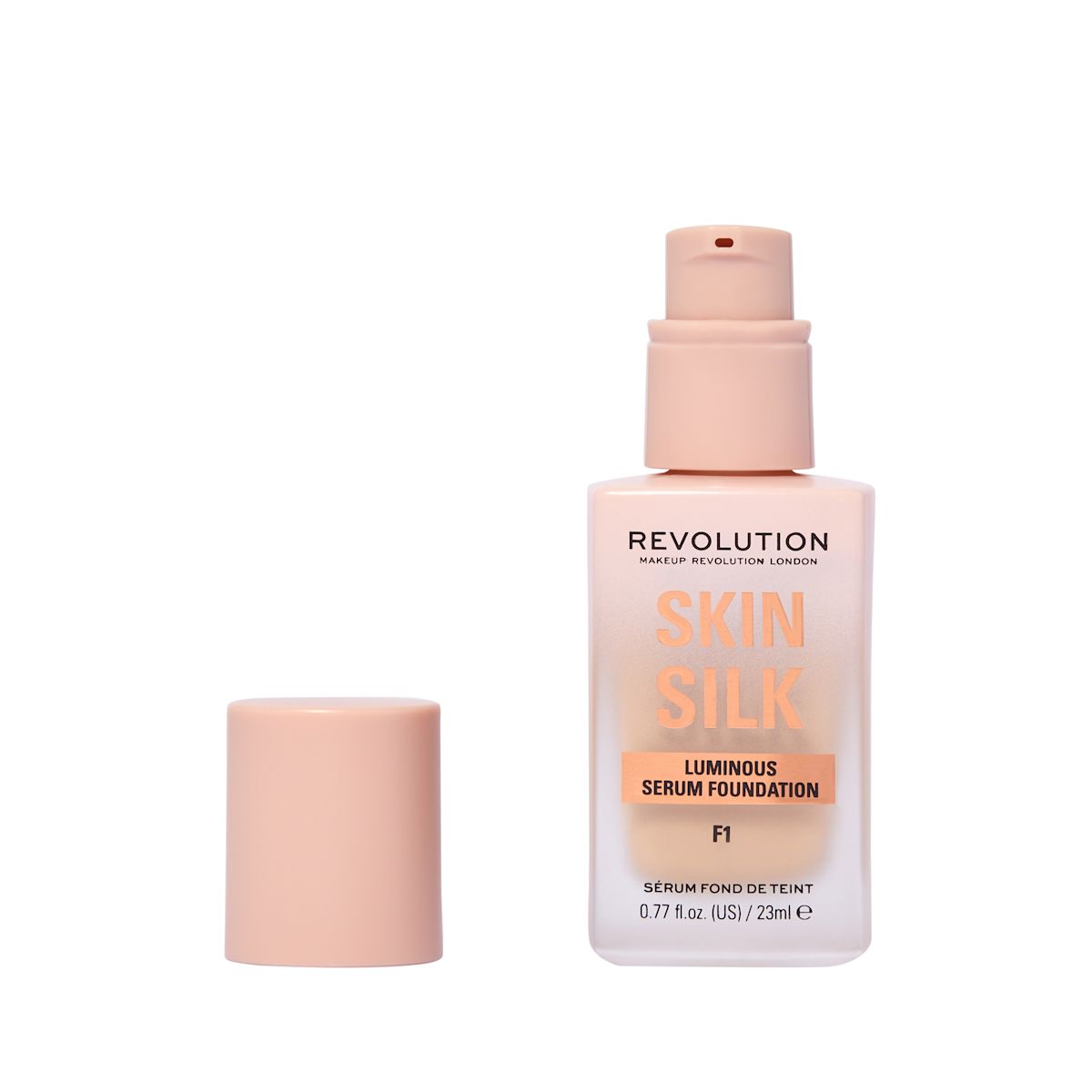 Revolution Skin Silk Serum Liquid Foundation F1