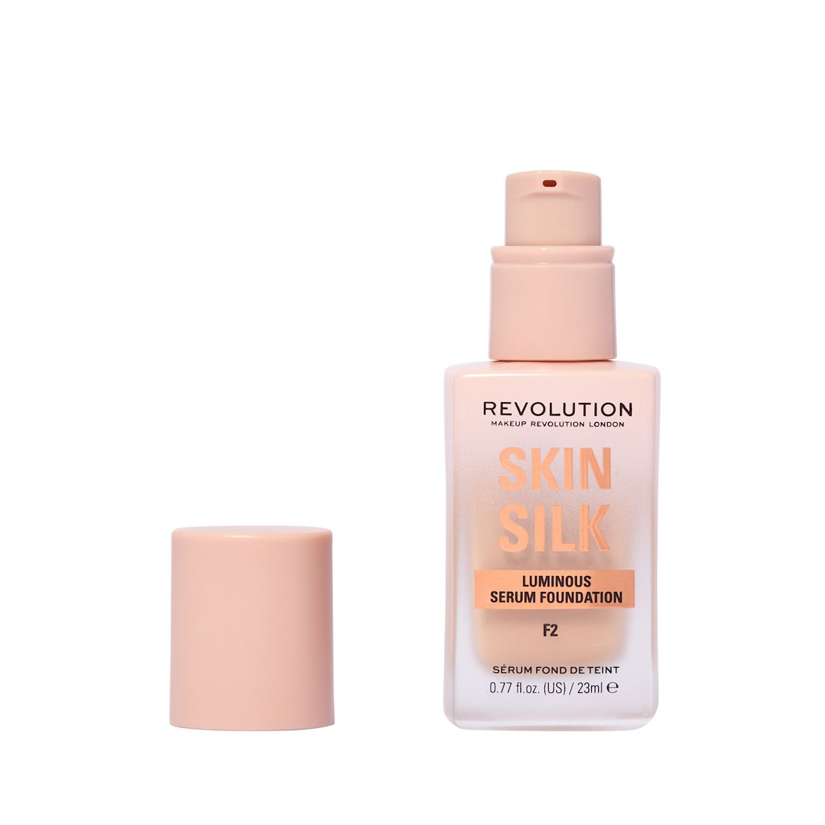 Revolution Skin Silk Serum Liquid Foundation F2