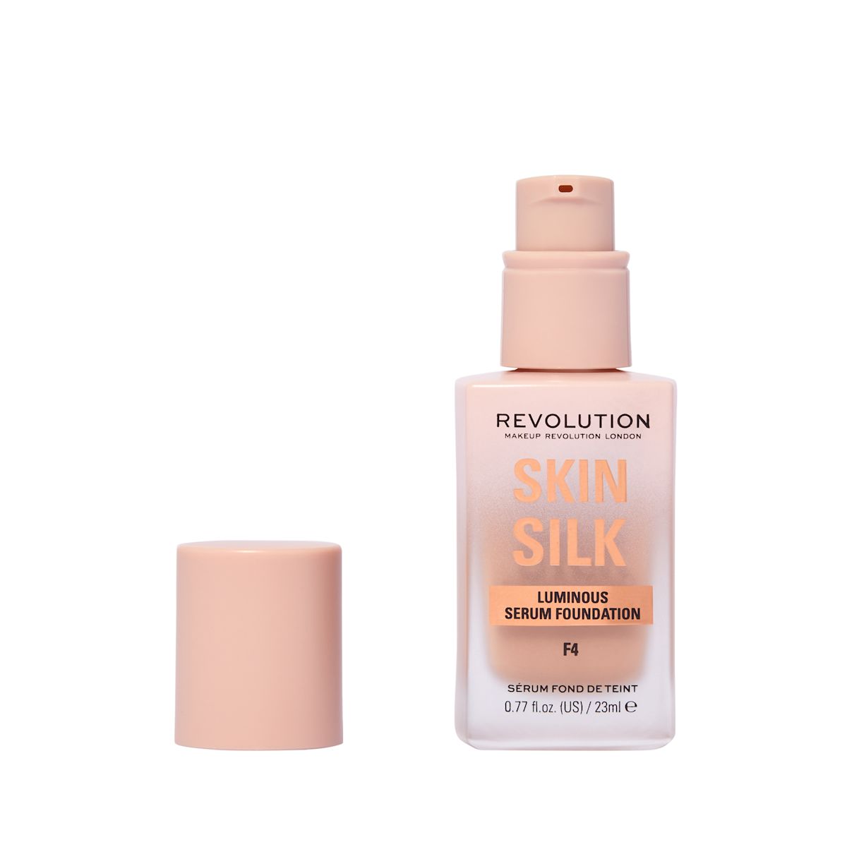 Revolution Skin Silk Serum Liquid Foundation F4
