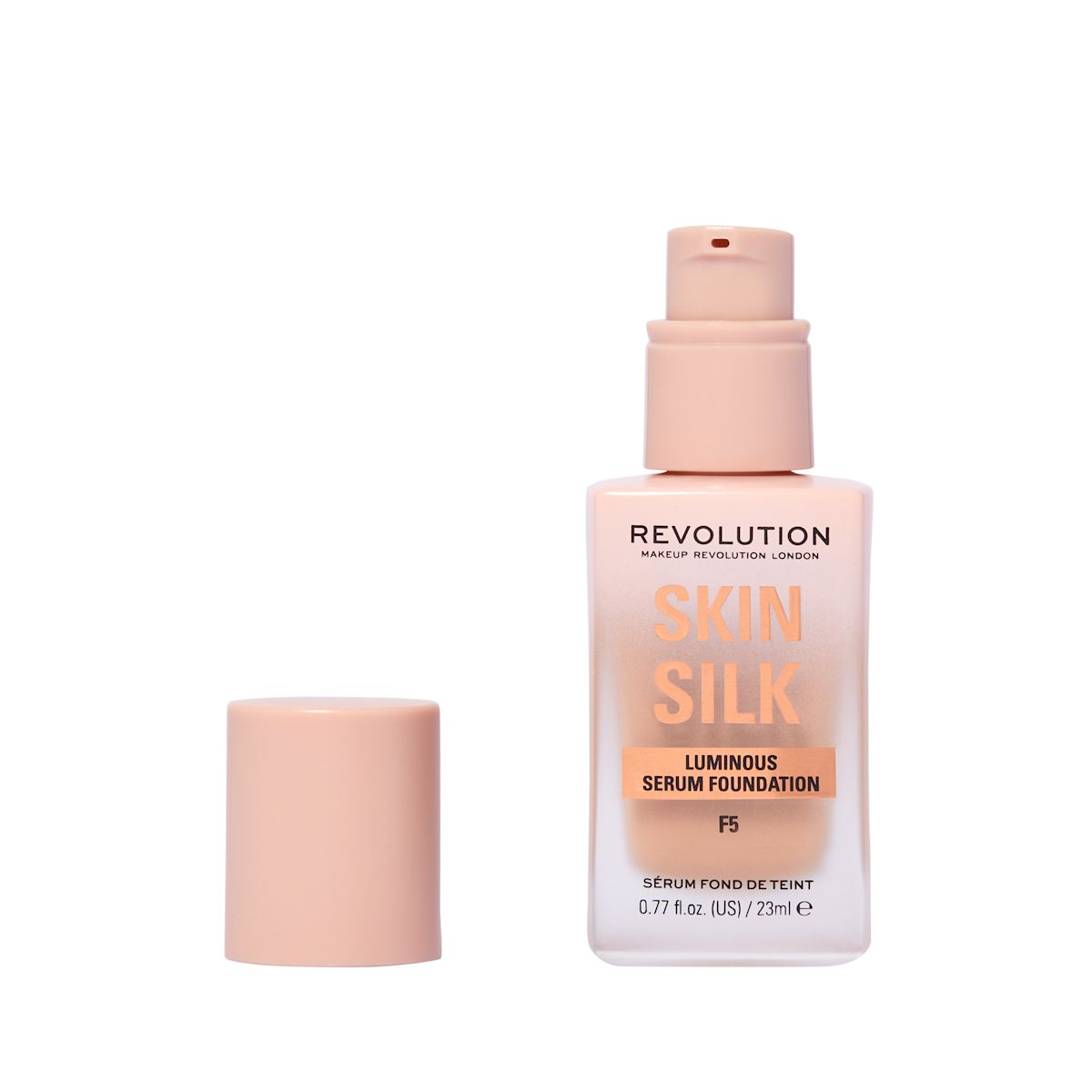 Revolution Skin Silk Serum Liquid Foundation F5