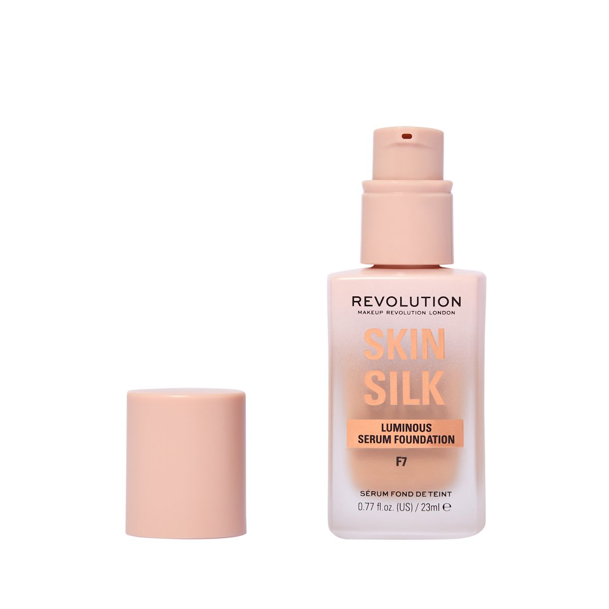 Revolution Skin Silk Serum Liquid Foundation F7