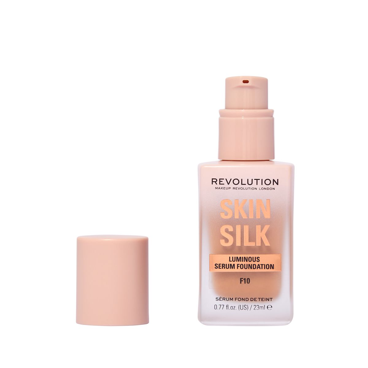Revolution Skin Silk Serum Liquid Foundation F10
