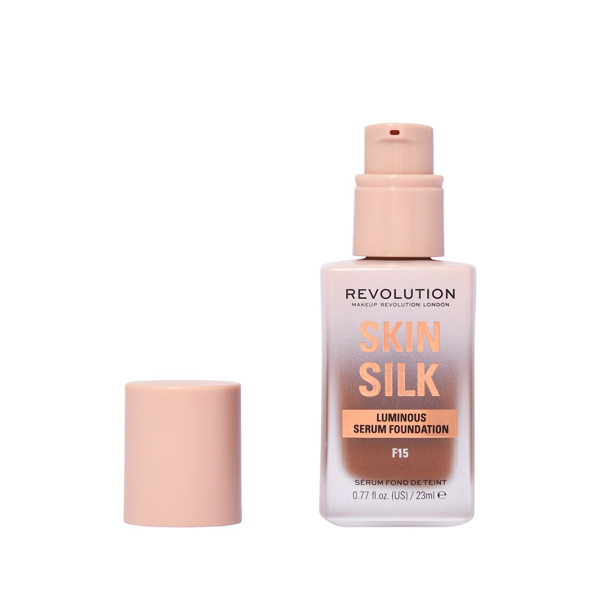 Revolution Skin Silk Serum Liquid Foundation F15