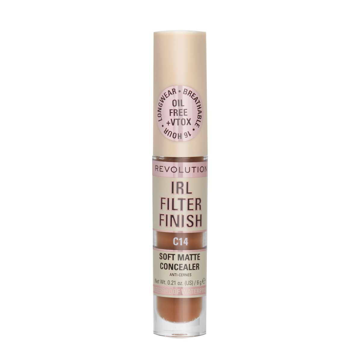 Revolution IRL Filter Finish Concealer in C14