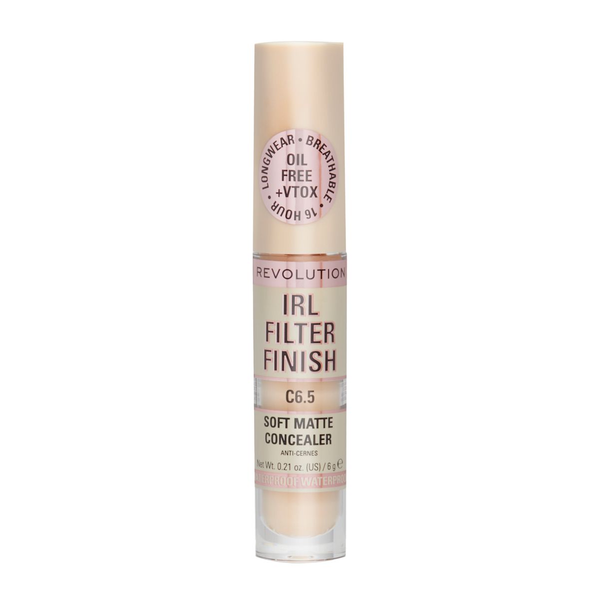 Revolution IRL Filter Finish Concealer in C6.5