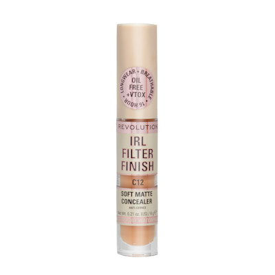 Revolution Women's IRL Filter Finish Concealer in C12