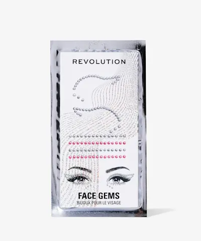 Makeup Revolution - Metallic Muse Flick Eye Gems Silver