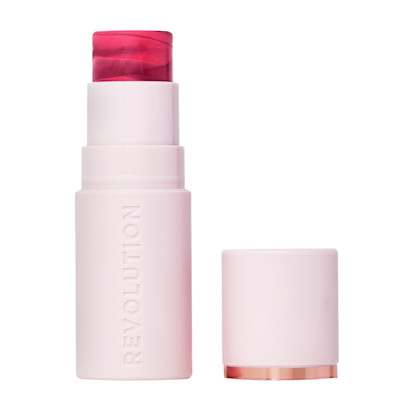 Revolution Skin Silk Marble Blush Stick Berry Flush