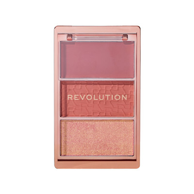 Revolution Blush Icon Palette Aura Points Rose