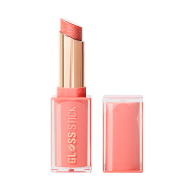 Revolution Pout Lip Gloss Stick Shimmer Peach Sorbet Nude
