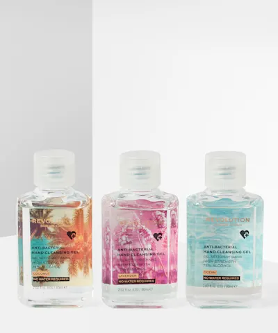 Revolution Skincare - Anti-Bacterial Hand Cleansing Gel Trio