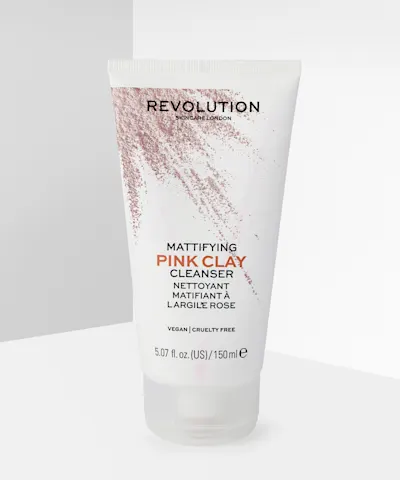 Revolution Skincare - Mattifying Pink Clay Cleanser