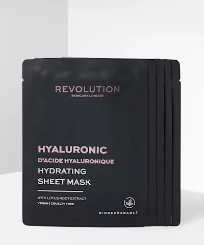 Revolution Skincare - Biodegradable Hydrating Hyaluronic Acid Sheet Mask Pack