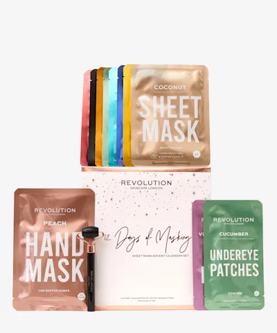 Revolution Skincare - 12 Days of Masking: Sheet Mask Advent Calendar Set
